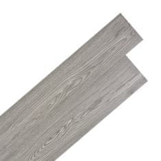 Vidaxl Samolepilne PVC talne plošče 5,02 m2 2 mm temno sive
