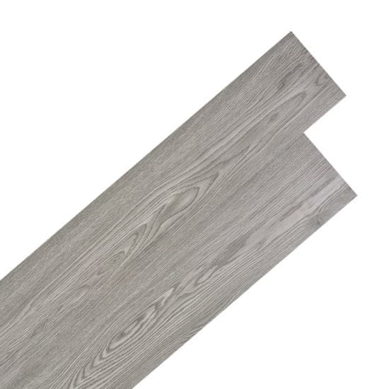 Vidaxl Samolepilne PVC talne plošče 5,02 m2 2 mm temno sive