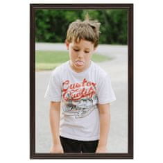 Vidaxl Foto okvirji 3 kosi stenski/namizni črni 70x90 cm MDF
