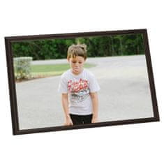 Vidaxl Foto okvirji 3 kosi stenski/namizni črni 70x90 cm MDF