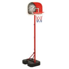 Greatstore Prenosni košarkarski komplet nastavljiv 138,5-166 cm