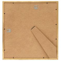 Vidaxl Foto okvirji 5 kosov stenski zlati 40x40 cm MDF