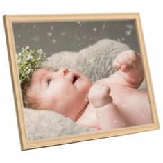 Vidaxl Foto okvirji 5 kosi namizni svetel hrast 28x35 cm