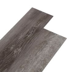 Vidaxl Samolepilne PVC talne plošče 5,21 m2 2 mm črtast les