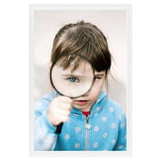 Vidaxl Foto okvirji 5 kosov stenski/namizni beli 13x18 cm MDF