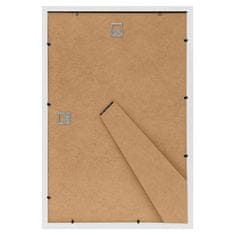 Vidaxl Foto okvirji 10 kosov namizni beli 20x25 cm MDF