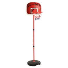 Greatstore Otroški košarkarski komplet nastavljiv 160 cm