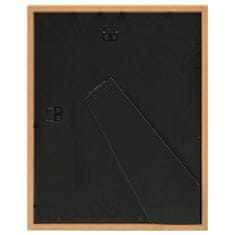 Vidaxl 3D foto okvirji 5 kosov hrast 28x35 cm za 4x(10x15 cm) slike