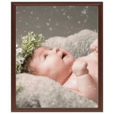 Vidaxl Foto okvirji 3 kosi stenski/namizni temno rdeči 21x29,7 cm