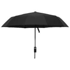 shumee Samodejni dežnik, črn, 104 cm