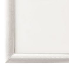 Vidaxl Foto okvirji 3 kosi namizni srebrni 21x29,7 m MDF