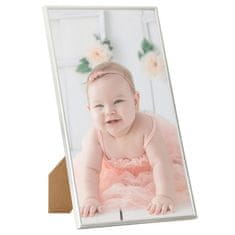 Vidaxl Foto okvirji 10 kosov namizni srebrni 13x18 cm MDF