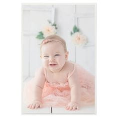 Vidaxl Foto okvirji 3 kosi stenski/namizni srebrni 50x70 cm MDF