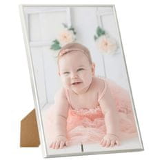 Vidaxl Foto okvirji 3 kosi stenski/namizni srebrni 70x90 cm MDF