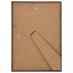 Greatstore 332202 Photo Frames Collage 3 pcs for Table Bronze 15x21cm MDF