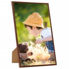 Vidaxl 332202 Photo Frames Collage 3 pcs for Table Bronze 15x21cm MDF