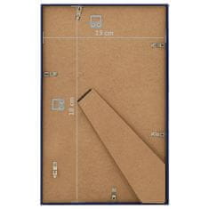Vidaxl Foto okvirji 3 kosi stenski/namizni črni 13x18 cm MDF