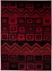 Chemex Preproga Scarlet Belgijska Moderna 3907 //caramel Bež Rdeča Rjava Črna 80x150 cm