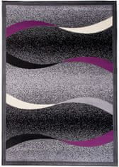 Chemex Preproga Scarlet Belgijska Moderna 3908 Kremna Siva Vijolična Črna 80x150 cm