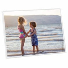 Vidaxl Foto okvirji 5 kosov namizni beli 28x35 cm MDF