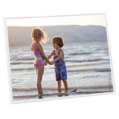 Vidaxl Foto okvirji 5 kosov stenski/namizni beli 50x60 cm MDF