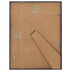Vidaxl Foto okvirji 5 kosov stenski/namizni modri 50x60 cm MDF