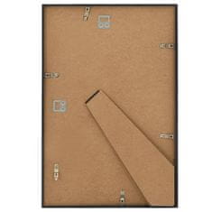 Vidaxl Foto okvirji 5 kosov stenski črni 59,4x84 cm MDF