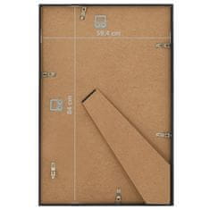 Vidaxl Foto okvirji 5 kosov stenski črni 59,4x84 cm MDF