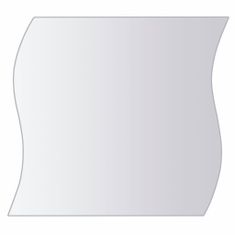 Greatstore Zrcalne ploščice različnih oblik, 8 kosov.