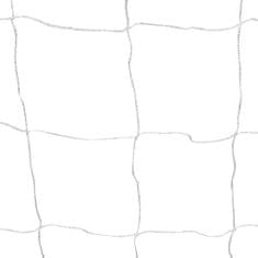 Vidaxl Nogometni gol z mrežo jeklen 240x90x150 cm visokokakovosten