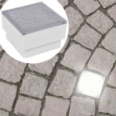 Vidaxl 2 x LED Talna Vgradna Svetilka 100 x 100 x 68 mm