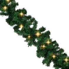 Vidaxl Božična girlanda z LED lučkami 10 m