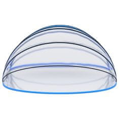 Vidaxl Kupola bazena ovalna 620 x 410 x 205 cm
