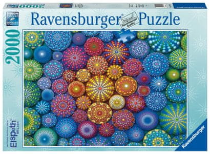Ravensburger Mavrične mandale sestavljanka, 2000 delov