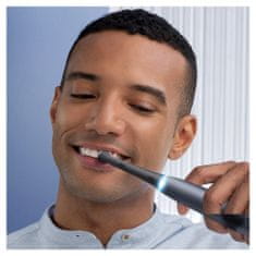 Oral-B O Series 7 komplet magnetnih zobnih ščetk, črna/bela, 2/1