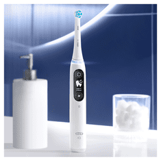 Oral-B iO Series 6 komplet magnetnih zobnih ščetk, bela in roza