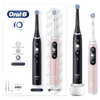 Oral-B iO Series 6 komplet magnetnih zobnih ščetk, črna in roza