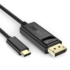 Choetech kabel USB-C / DisplayPort 4K 1.8m, črna