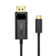 Choetech kabel USB-C / DisplayPort 4K 1.8m, črna