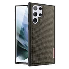 Dux Ducis Fino ovitek za Samsung Galaxy S22 Ultra, zelena