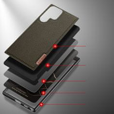 Dux Ducis Fino ovitek za Samsung Galaxy S22 Ultra, zelena