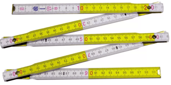 Proline meter, zložljiv, lesen, 2 m (13011)