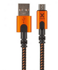 Xtorm Xtreme kabel, USB-A 3.0 v Micro-B USB, 1,5 m, kevlar (CXX001)
