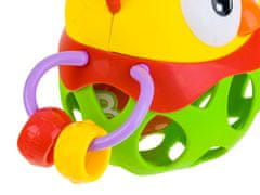 JOKOMISIADA Rattle Owl Teether Soft Toy ZA1283