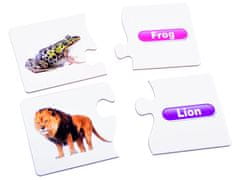 JOKOMISIADA Educational English animal puzzle ZA3863