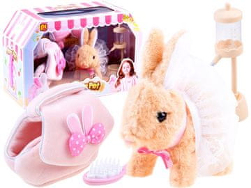 JOKOMISIADA Interaktivni zajec + torba z dodatki ZA3554