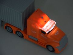 JOKOMISIADA TIR tovornjak + polpriklopnik z zvočno lučjo ZA3832