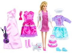 JOKOMISIADA Anlily Doll 4 poklici za ženska oblačila ZA2167