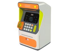 Lean-toys Bankomat Piggy Bank s senzor za prepoznavanje obrazov PIN odpiranje