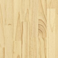 Vidaxl Klubska mizica 50x50x33,5 cm trdna borovina
